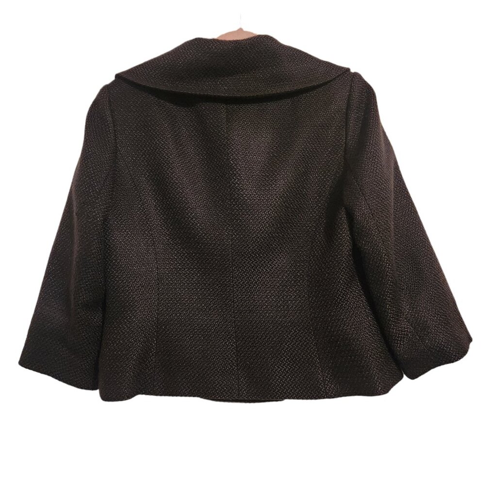 Calvin Klein Lined Black Jacket Size 12 - Picture 10 of 10